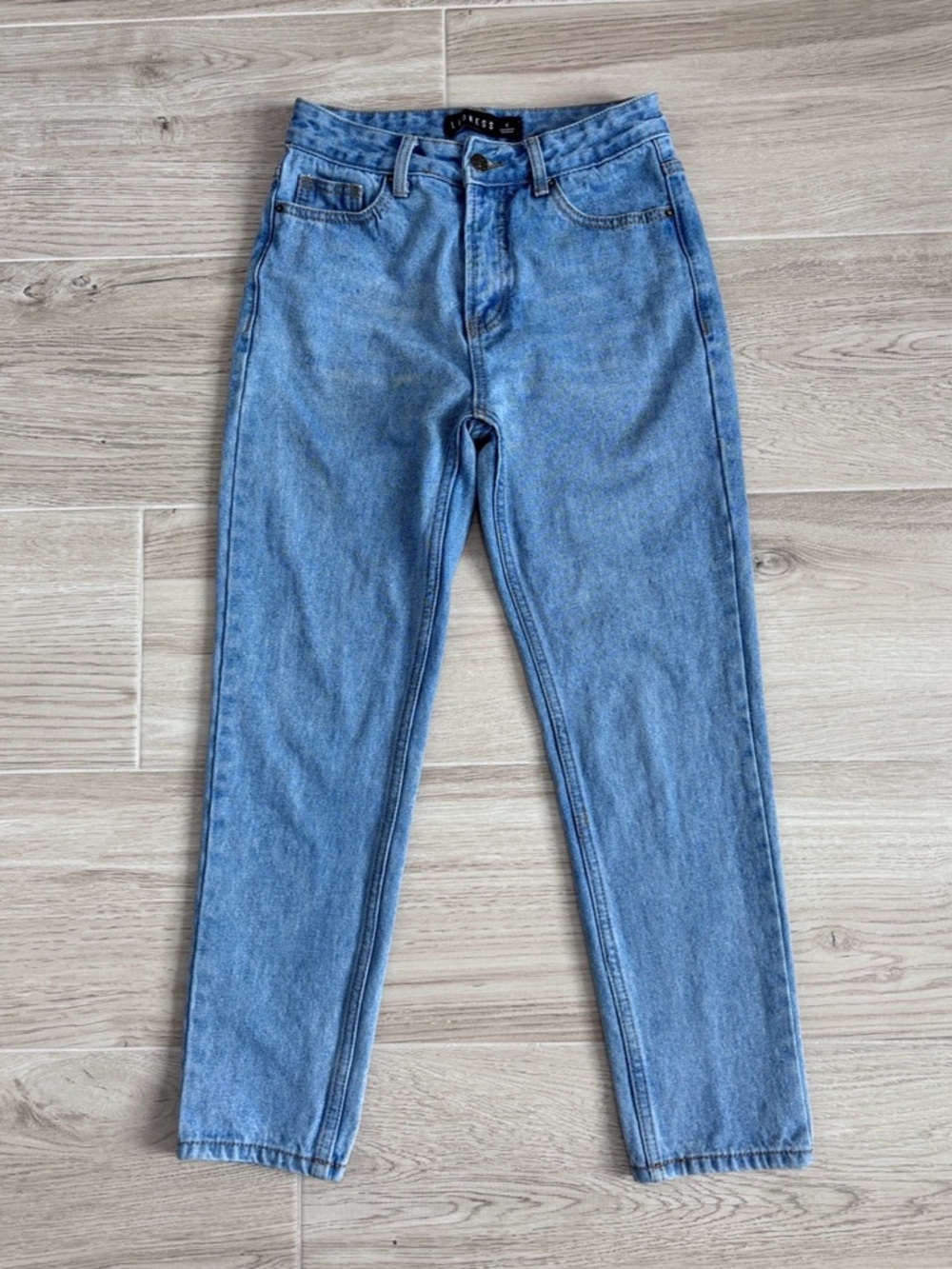 Lioness Straight Leg High Waist Jeans Denim Women’s Size Small, 26 Waist